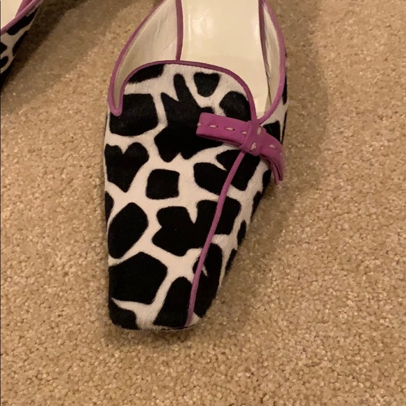 Prada animal print hair calf mules - Picture 2 of 4